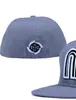 2023 beisebol masculino Caps fechados de verão letra azul blue masculino homem preto cor todas as 32 equipes esportes casuais chapéus achados "m" mexica
