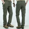 Pantaloni Pantaloni da trekking impermeabili traspiranti Pantaloni da uomo sottili ad asciugatura rapida Pantaloni da arrampicata all'aperto Pantaloni sportivi da carico tattici militari maschili