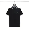 2023new heren stylist polo shirts luxe merk heren ontwerper polo t -shirt zomer mode ademende shortsleeveved rapel casual top