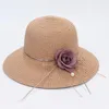 Wide Brim Hats Sweet Fisherman Hat Sunshade Summer Beach Braided Korean Vacation Lady Sun Sunscreen