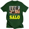 남성용 T 셔츠 살로 120 일의 소돔 셔츠 영화 Paolo Pasolini Horror Exploitation Fashion Summer Paried Top Tee 012591