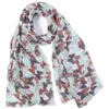 Foulards femmes papillons impression écharpe dames été printemps coton doux mode enveloppement châle étole 180 90CM DropScarves