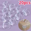 Coussins de coin de table en silicone de qualité supérieure 16PCS Protecteurs de bord transparents pour protéger votre bébé et vos meubles Soft Baby Safety 230504