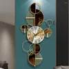 Väggklockor modern konstklocka mode minimalistisk anpassning överdimensionerad design nordisk vardagsrum tyst reloj de pared heminredning