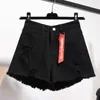 Damskie szorty Koreańskie modne spodenki Blue Denim Shorts Women Letnia wysoka talia luźne spodnie seksowna dziewczyna All Meating Hot Pants Jean szerokie spodenki 2023 Z0505