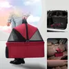 Carriers Luxury Pet Cart Trolley Dog Carrier Stroller Breathable Travel Outdoor Pushchair Separation FourWheeled Folding