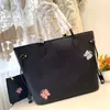 Borsa della spesa classica stampata Borse di tela Lage Borsa da donna Borsa a tracolla da donna in vera pelle con stampa floreale in vera pelle Lettera di moda Borsa a tracolla da donna di alta qualità