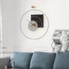 Väggklockor lyx 3d klocka modern design metall mekanism dekor hängande dekoration orologio da parete hem vardagsrum