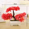 Dekorative Blumen Künstliche Pflanzen Bonsai Kleiner Baum Topf Gefälschte Pflanze Topf Ornamente Für Zuhause Zimmer Tischdekoration El Garden Decor FU