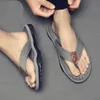 Slippers Summer Men Flip Flip Massage Shoppers Shoes de Bom Sapatos de Boa qualidade de boa qualidade Sapatos macios de tamanho grande 230505