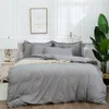 Bedding sets Nordic Bed Cover Duvet Cover And 2pcs Pillowcase 2 People Double Comforter Bedding Set Quilt Twin Queen King Size 230504