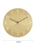 Wanduhren Nordic Simple Design Style Clock Creative Fashion Kupfer Minimalist Deco Murale Home Decor For Living Room B