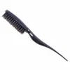 Pro Salon Noir Brosses À Cheveux Peigne Ligne Mince Teasing Peignage Brosse Outils De Coiffage Kit DE BRICOLAGE Professionnel En Plastique Peignes De Coiffure Outils De Cheveux