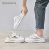 Тапочки Comemore White Tennis Fashion Comense Women Sports Sports Shoes Platform Осенью тенденции 2023 Плоские летние кроссовки 230505