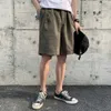 Men's Pants Pants for Men's Summer Wear, New Korean Style Trendy Work Clothes, Loose Fitting Casual Shorts, Handsome and Versatile Capris493p