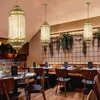 Applique Murale Style Thaï Café Créatif Bar Marocain Et Restaurant Allée Carte Lustre Rétro Coloré