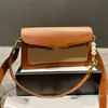 Дизайнерские баговые сумочка на плече Messenger Women Totes Fashion Vintage Dimbers Печать Классические кошелек сцепления по кроссу с жемчугом