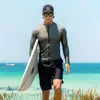 Mute Mute stagne SAILBEE Uomo Protezione UV Costumi da bagno Costume da bagno manica lunga Uomo Rashguard Surf Rash Guard Camicia da surf per nuoto Vela Drop Ship J230505