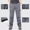 Pantalons pour hommes Hommes Printemps Automne Casual Coton Cargo Hommes Salopette Baggy Combat Militaire Tactique Armée Droite Pantalons Longs