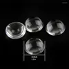 Chandelier Crystal 1.2 Inch 10pcs Clear Transparent Flatback Glass Half Sphere Ball Cabochon