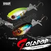 Baits Lures Kingdom GOLDPOP Fishing 35mm 5 5g 9g Floating Sinking Pencil Popper Hard Bait Soft Rotating Tail Topwater Wobblers 230505