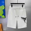 Designer de roupas casuais de moda curta PA Palmes Angels verão novo padrão de tubarão reunindo shorts de algodão puro grandes calças casuais para homens casais corredores roupas esportivas