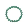 Strand Natural Green Strawberry Bracelet Round Beads A String Of DIY Ornament Crystal Wholesale