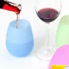 UPS Silicone Wine Glass Silicone Unbreakable stengelloze rubberen bier Mok Outdoor Cup Wijnglas Recyclebare drinkbekers