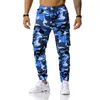 Mens Pants Pure Cotton Camo Harem Brand Multiple Color Camouflage Military Tactical Cargo Joggers Trousers With Pockets 230504