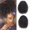 Chignons Afro Kinky Curly Ponytail Synthétique Cordon De Serrage Chignon Chignon Postiche Pour Les Femmes Updo Clip Dans Extension De Bouffée De Cheveux Golden Beauty 230504