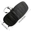 Car Seat Covers Q39F Winter SUVs Heated 12V Heating Auto Cushion With Backrest Fast Pad For Accessories