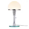 Table Lamps Retro Glass Lamp For Bedroom Modern Desk Night Lights 220v E27 Study Reading Coffee Dining Room Luminaire Fixture