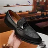 Designer de chaussures en cuir d'été Men de luxe se paillettes hommes chaussures masculines mocassins mots de plate-forme respirante gold argenté zapatillas hombre taille 38-46