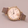 Zegarek na rękę Julius Lady Women's Watch Japan Quartz Godziny Fine Rose Flower Fashion Sukienka Bransoletka stal nierdzewna urodziny