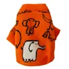 Sweaters Elephant Sweater Pet Dog Clothes Warm Knitting Clothing Dogs Costume Cute Cotton Chihuahua Spring Autumn Orange Boy Mascotas