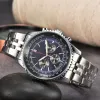 AA montre à quartz de luxe pour hommes mode numérique calendrier multifonctionnel lueur bande en acier étanche bracelet en cuir montres chronomètre livraison gratuite