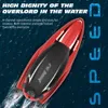ElectricRC Boats 2.4G RC Speedboat TY1 Waterproof Rechargeable High Speed Racing Model Electric Boat Radio Control Outdoor Boats Toys for boys 230504