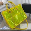 Dames één schoudertas Designer tas luxe handtas transparante PVC grote capaciteit tas tas klassieke ringer boodschappentas senior ketting tas nieuwe alfabet crossbody tas