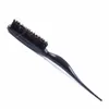 Pro Salon Noir Brosses À Cheveux Peigne Ligne Mince Teasing Peignage Brosse Outils De Coiffage Kit DE BRICOLAGE Professionnel En Plastique Peignes De Coiffure Outils De Cheveux