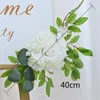 Dekorativa blommor Bröllop Artificial Flower Bakgrund Arch Welcome Decoration Triangle Row Catwalk Decor