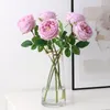 Fleurs décoratives Artificielle Rose Ornement De Mariage Décoration De La Maison Plantes Pour Décor Bouquet De Fleurs Décorations En Vrac
