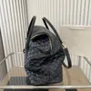 5A Borsa da viaggio per designer di marca Materiale in pelle scozzese rombico Borsa extra large con spallacci Borsa per bagagli Borsa a tracolla scozzese Borsa ES di lusso Dimensioni 55 * 48 cm