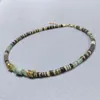 Choker Natural Shell Small Heishi Beads Green AvenTure Blandat halsband 2023Summer Classic Versatile Beach Neck Accessories Vacation Gift