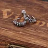 Boucles d'oreilles Vintage aigle griffe Animal pour hommes et femmes acier inoxydable Punk quotidien fête mode breloque bijoux cadeau