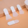 Makeup Brushes 400Pcs/Lot Fingertip Mini Silicone Mask Brush Fan-Shaped Short Handle Mud Film Facial Appliances Tools HA1920