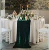 burgundy table runner wedding