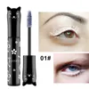 TEAYASON colorful mascara 6 colors blue purple pink white pigment waterproof long lasting 4D silk fiber eyelash mascara