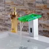 Banyo Lavabo muslukları Kişilik Led Rüya Renk Değişimi Museti Soğuk Su Çıkışının Akıllı İndüksiyonu