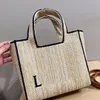 Voyage Sac De Paille De Luxe Sacs À Bandoulière Mode Femmes Shopping Top Designer Classique D'été Totes Grande Capacité De Haute Qualité En Gros Sac À Main