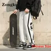 Men's Pants Zongke Streetwear Joggers Harem Chinese Size 5XL White Sweatpants Trousers Fashion 2023 Arrivals 230428